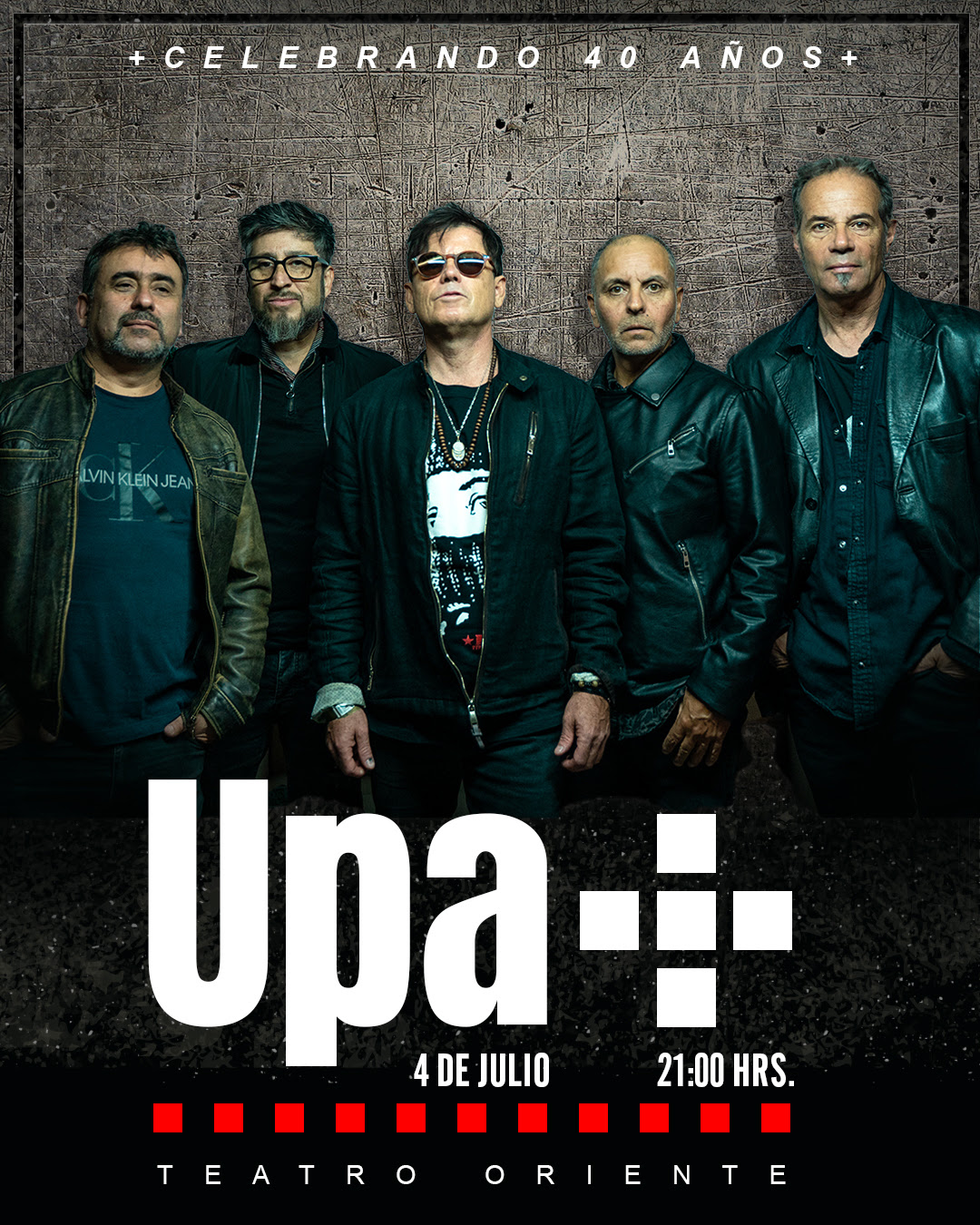 Upa+ celebrará en vivo sus 40 años